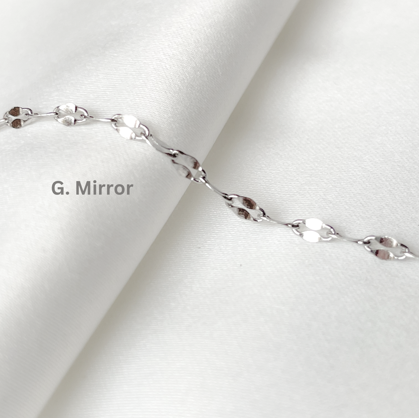 Colliers délicats en argent - Colliers à chaîne en acier inoxydable