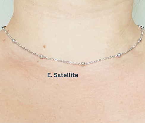 Dainty Silver Necklaces - Stainless Steel Chain Necklaces