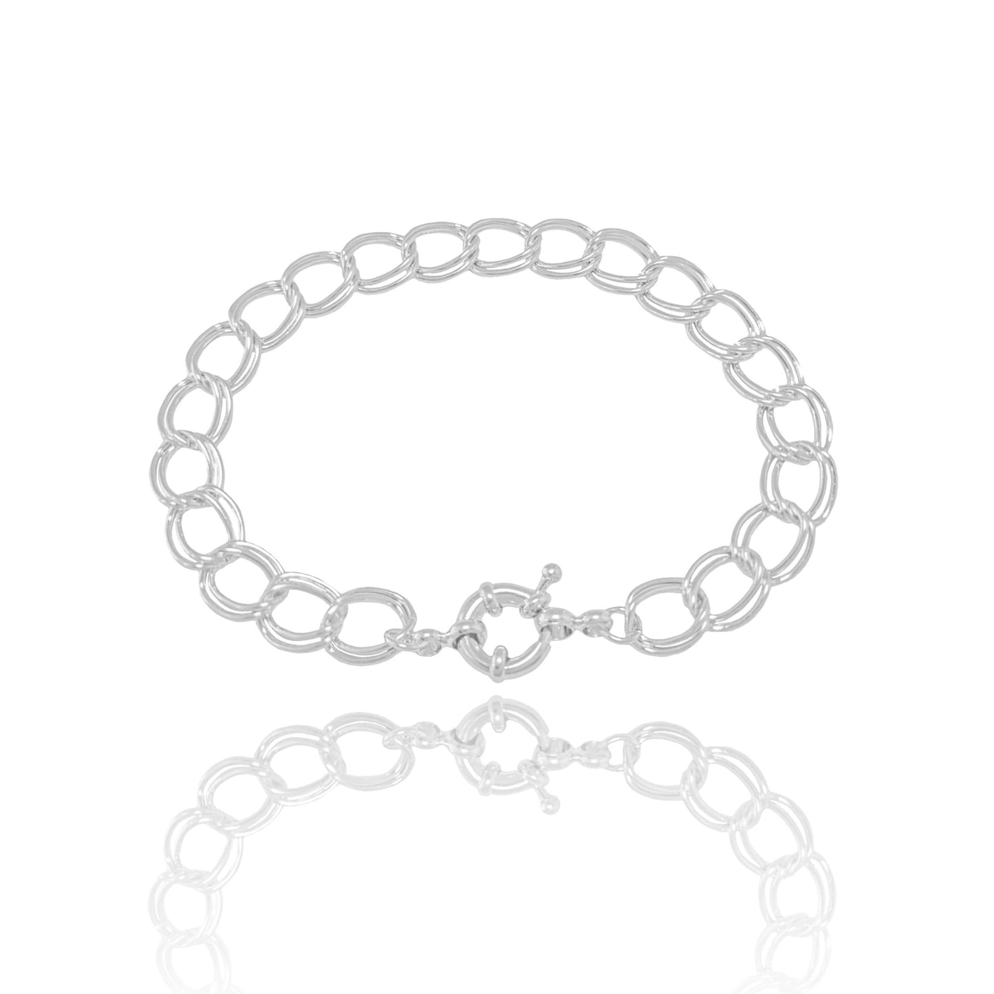 Aria |  Double Link Chain Bracelet