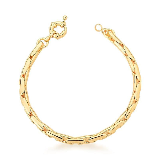 Palma | Anchor Chain 18K Gold Bracelet