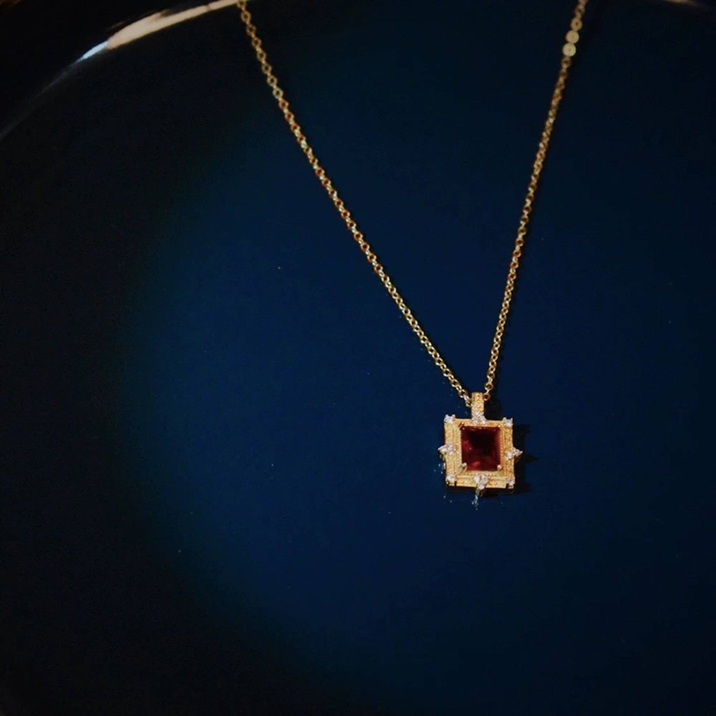 Scarlet Aura Pendant