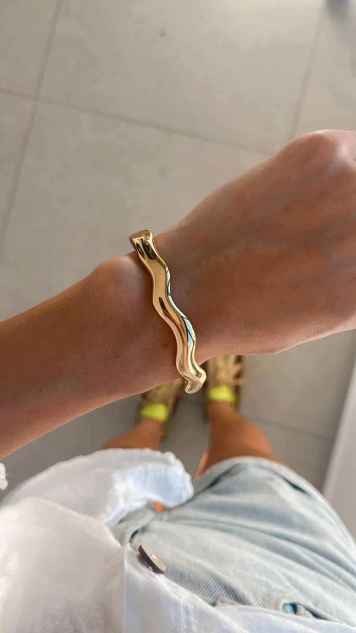 Carol Bolina |Zig-Zag Bracelet - Gold