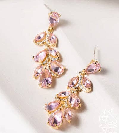 Princess  Drop Earrings