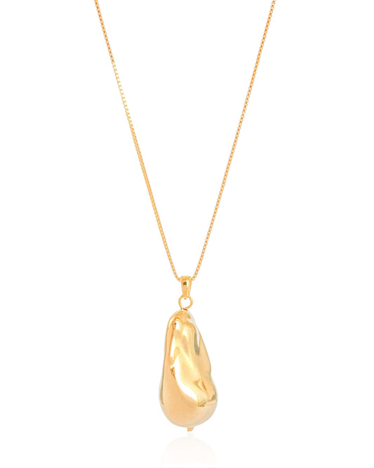 Carol Stoppa | Baroque Gold Long Necklace - Carol Stoppa Jewelry