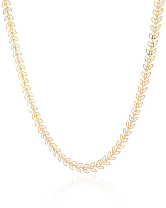 Carol Stoppa | Golden Leaves Choker - Carol Stoppa Jewelry