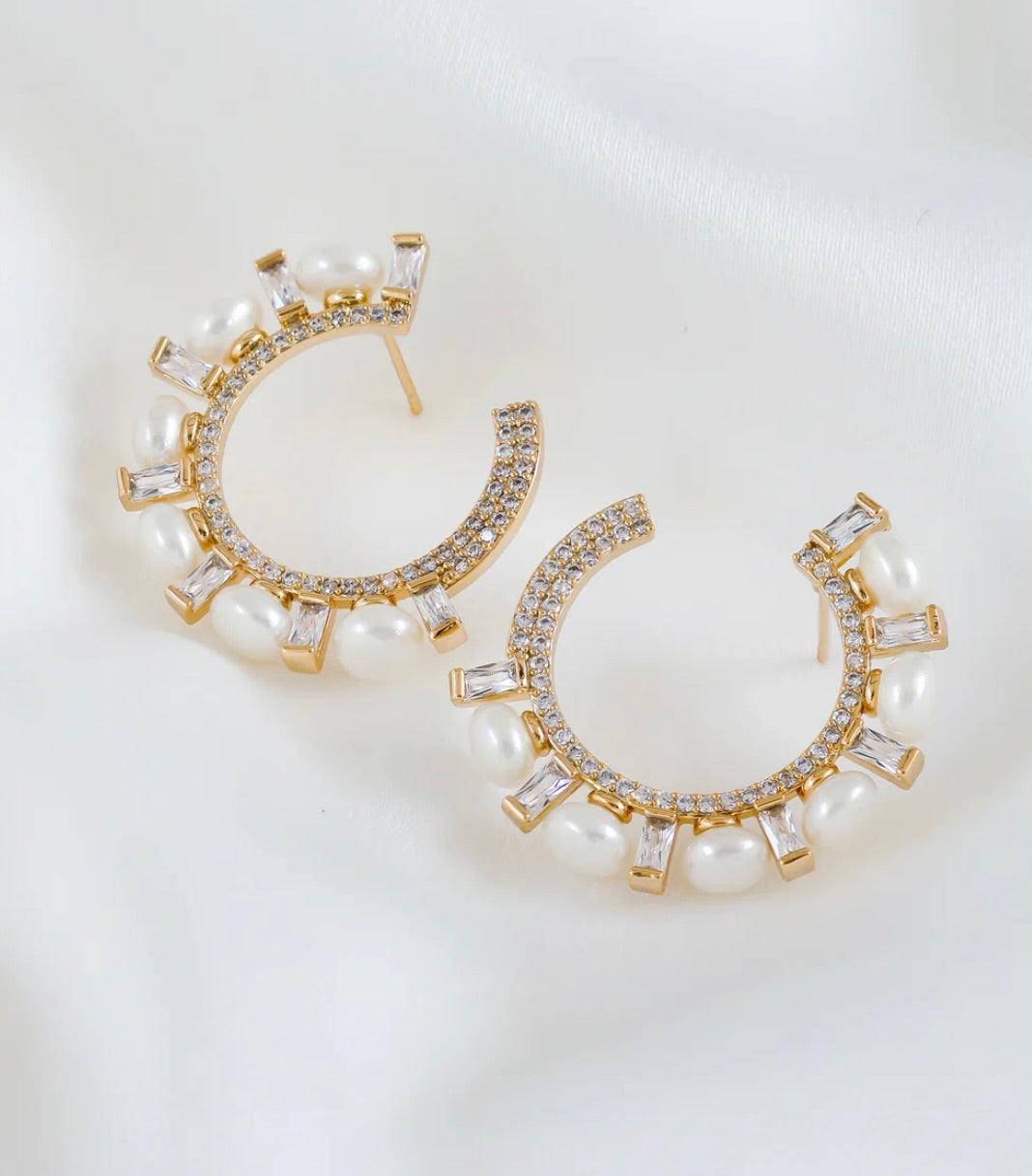 Carol Stoppa | Pearl Breeze Earrings - Carol Stoppa Jewelry