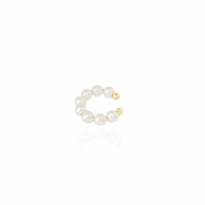 Carol Stoppa | Pearl Line Ear cuff - Carol Stoppa Jewelry