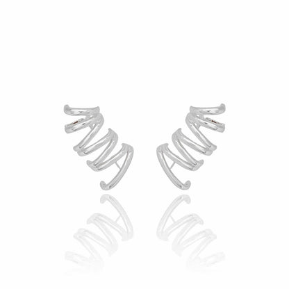 Carol Stoppa | Sea Waves Earcuff - Carol Stoppa Jewelry