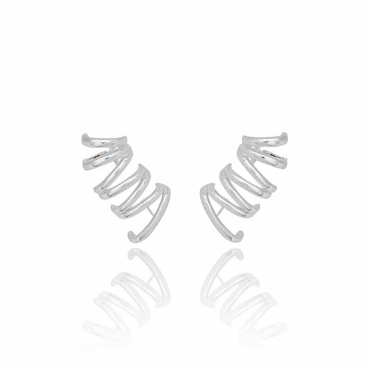 Carol Stoppa | Sea Waves Earcuff - Carol Stoppa Jewelry