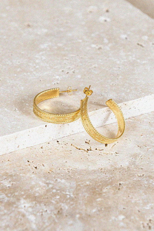 Gold Earrings - Chiara - Carol Stoppa Jewelry